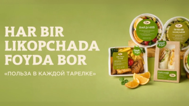 Grab'n'Go Line: The Healthy Rhythm of the Big City.