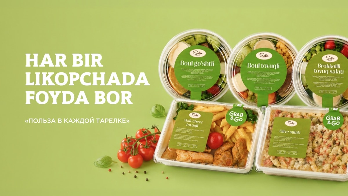 Grab'n'Go tarmog'i: Katta shaharning sog'lom ritmi.