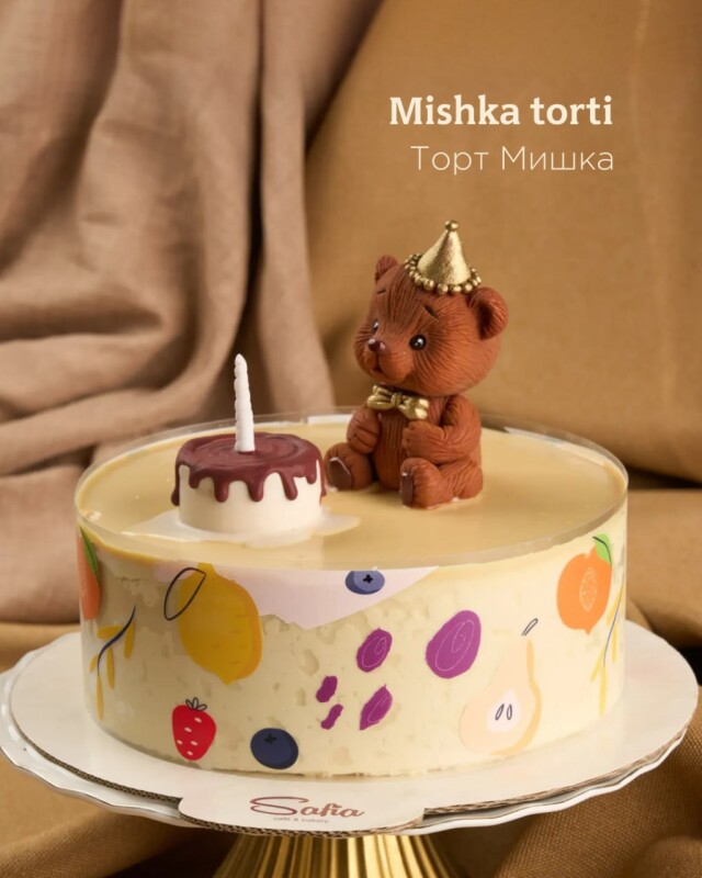 У нас новинка — детские торты с милыми героями