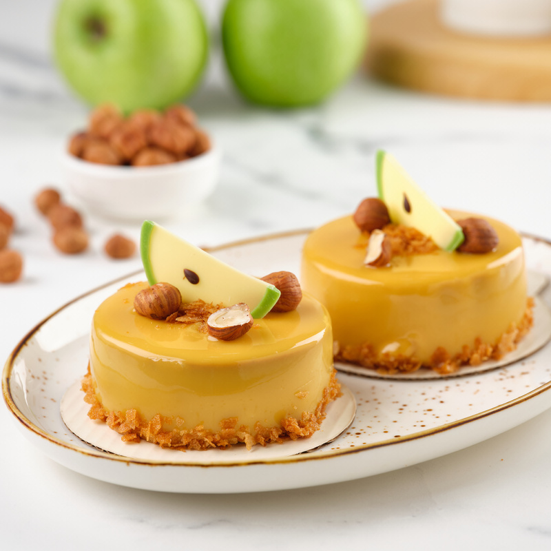 Пирожное Фундучно-яблочное