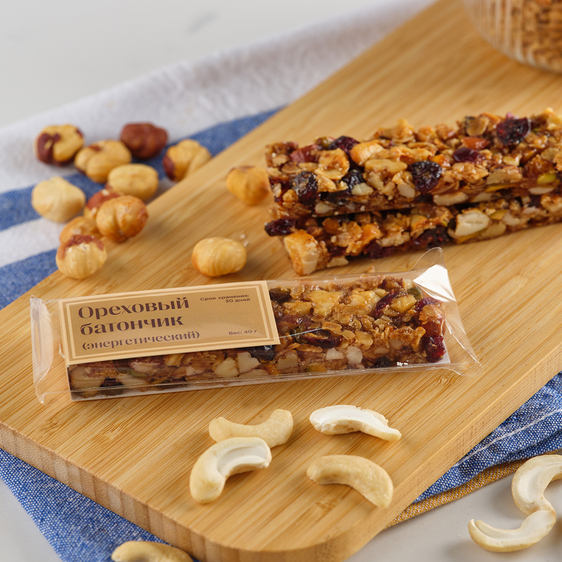 ПП Ореховый энергетический батончик