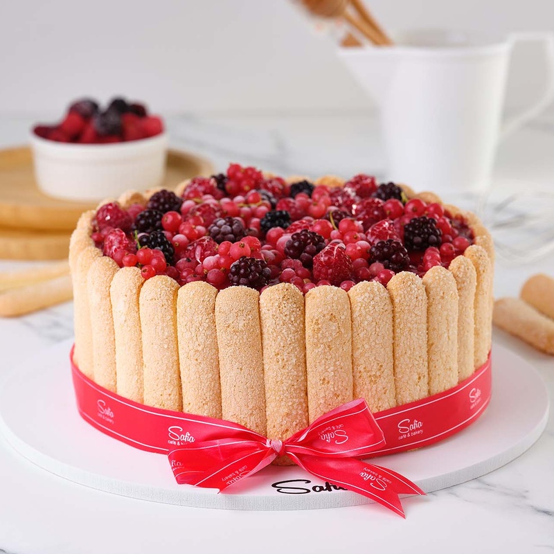 Торт Ягодно-творожный