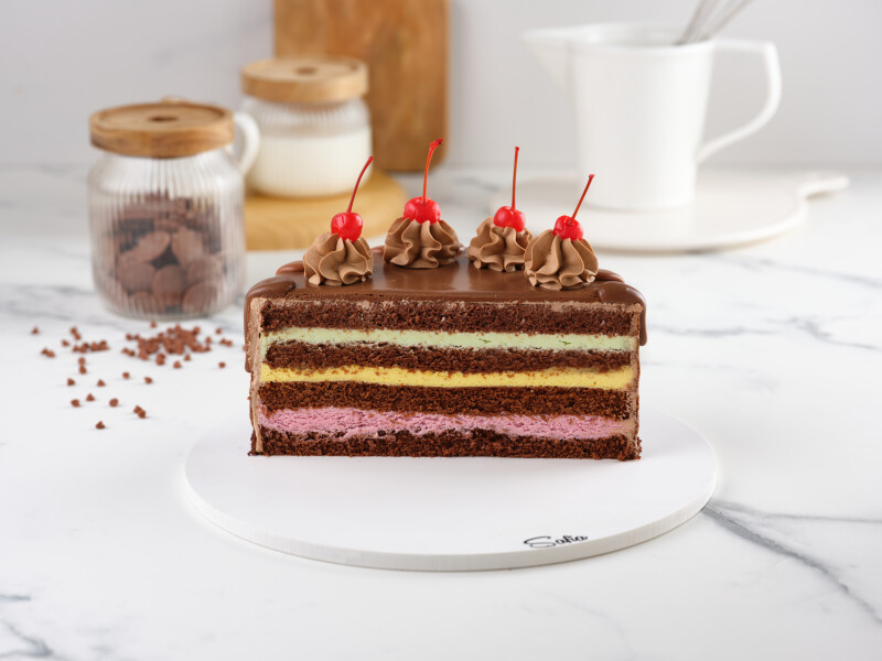 Торт Радуга шоколадная