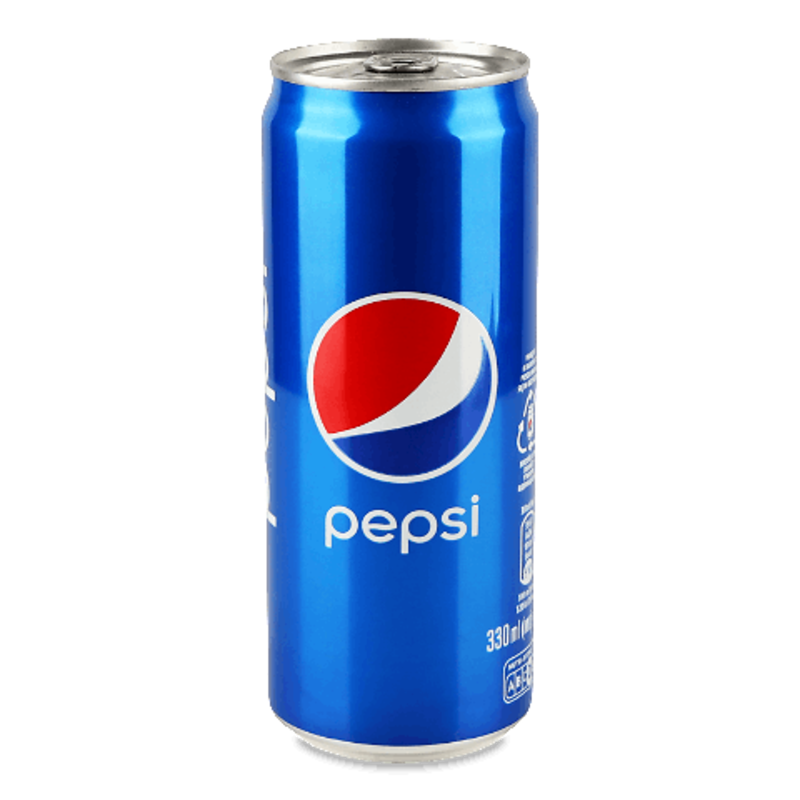 pepsi в железной банке