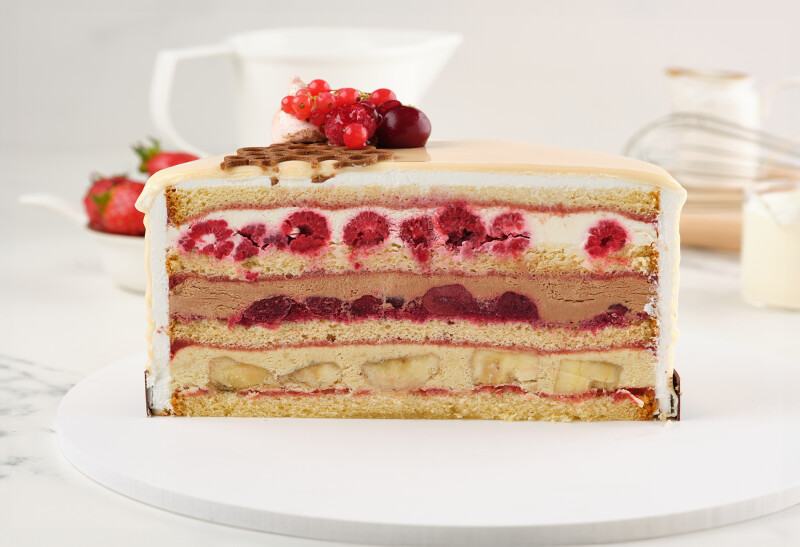 Торт Сафия розовый