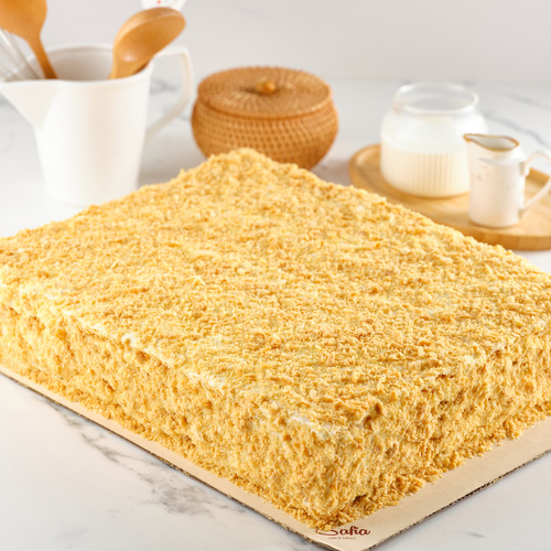 Rectangle cake Napoleon
