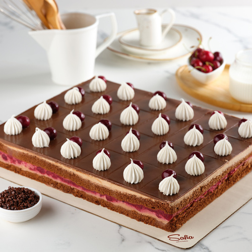 Rectangle cake Saksonia