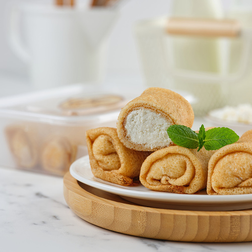 Pancake with cottage cheese