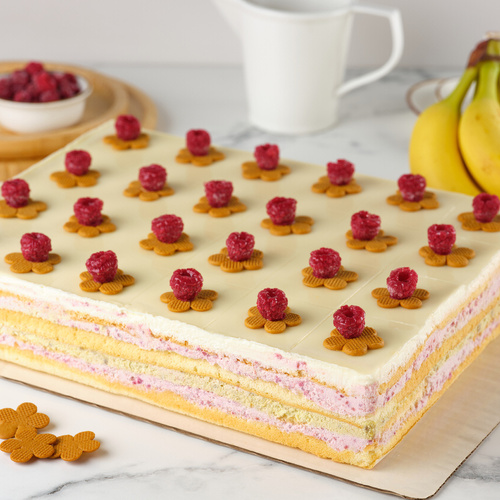 Rectangle cake Malinka