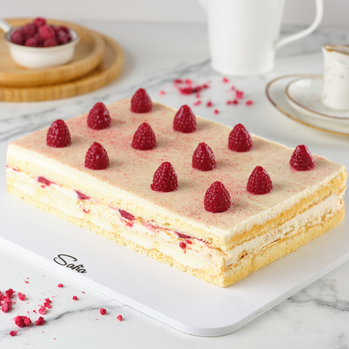 Rectangular cake Meringue