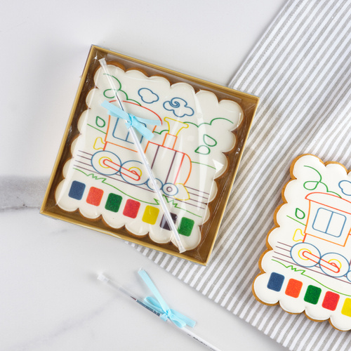 Bo'yaladigan pryanik Parovozik