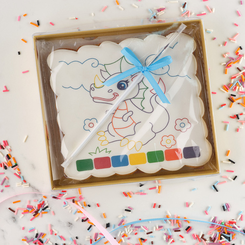 Gingerbread coloring book Dinosaur